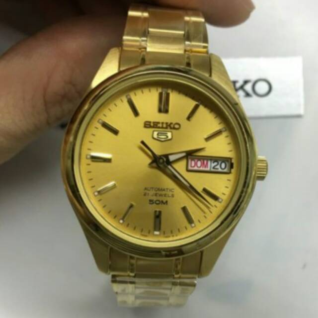 SEIKO 5 Automatic SNK876K1 Gold ORIGINAL