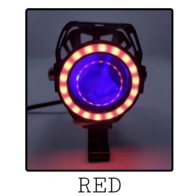 Lampu tembak sorot LED Cree U7 mini AE DE biru merah  waterproof