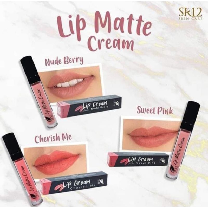 Lip matte cream SR12 / Lip matte cream SR12 Mini Size