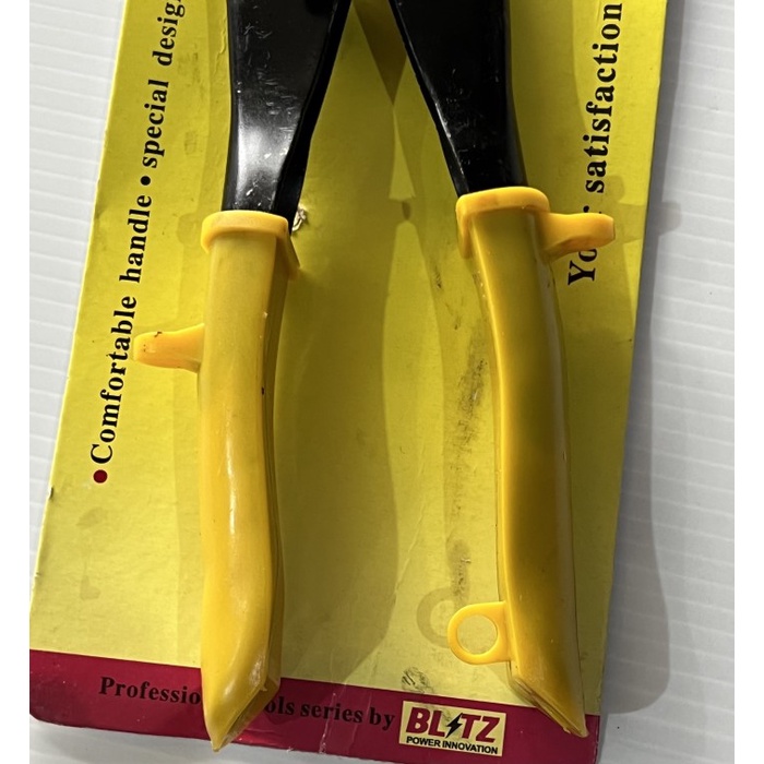 [12PCS] Gunting Holo Galvalum Lurus Seng Baja Ringan Aviation Snips BLITZ 792