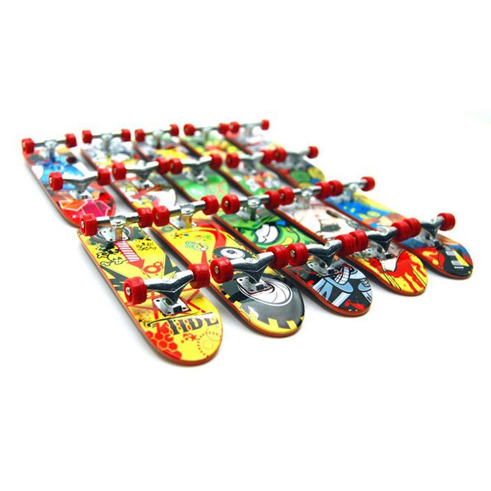 Needway Finger Skateboard Simulasi Untuk Anak Alloy Stand Gag Mainan Anak Mainan Kartun Skate Truck