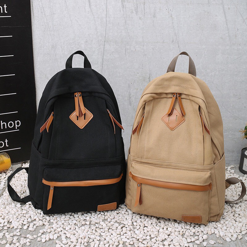 Tas ransel Unisex Lana Korean kanvas backpack canvas import remaja Tas Sekolah Kuliah Import