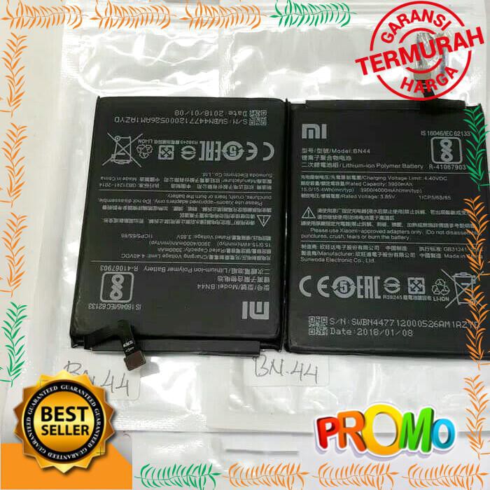 BATERAI XIAOMI REDMI 5 PLUS BN44 ORIGINAL BATERAI BN 44