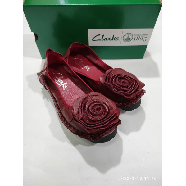 SEPATU KANTOR WANITA CLARKS BIG ROSE 2031/ SEPATU KULIT