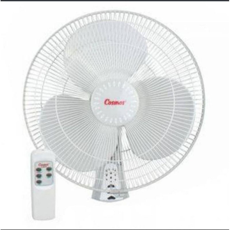 Cosmos Kipas Angin Wall Fan Remote 16&quot; 16 WFCR - Garansi Resmi 1 Tahun