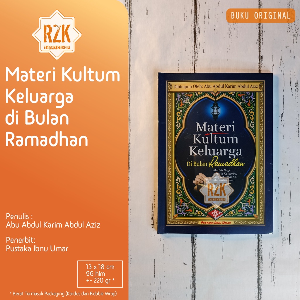 Jual Buku Materi Kultum Keluarga Di Bulan Ramadhan Shopee Indonesia 