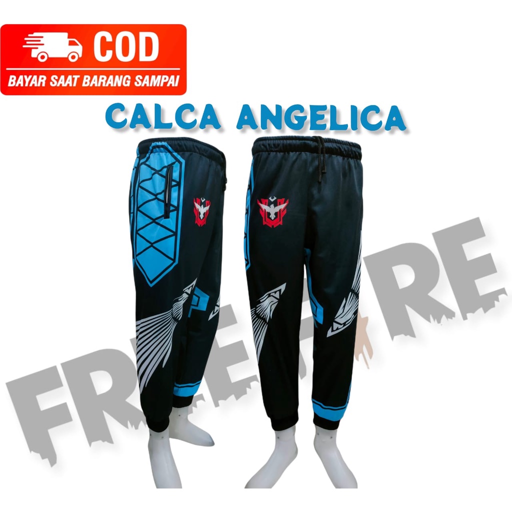Celana Gaming ff freefire Calca Angelica Celana jogger gaming BNL FF PUBG ML Anak dan Dewasa