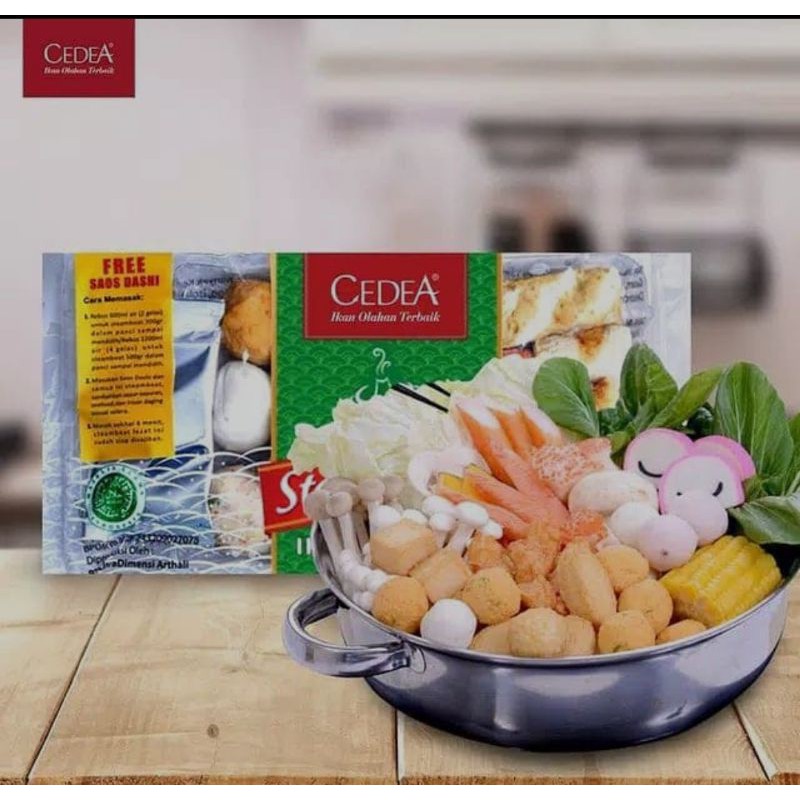 

CEDEA STEAMBOAT SHABU SET 500 GRAM / FROZEN FOOD