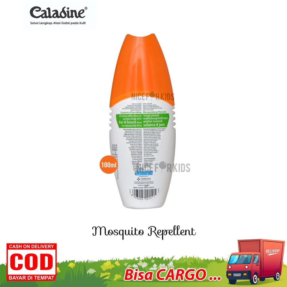 Caladine Mosquito Repellent 100 ml Lotion Anti Nyamuk