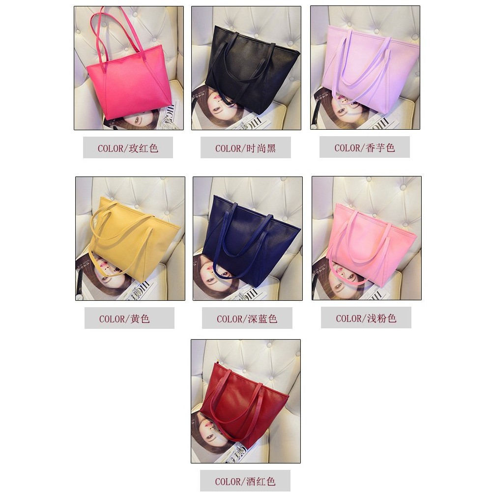 TAS BAHU TOTE BAG KULIT/ TAS IMPORT - FASH7716