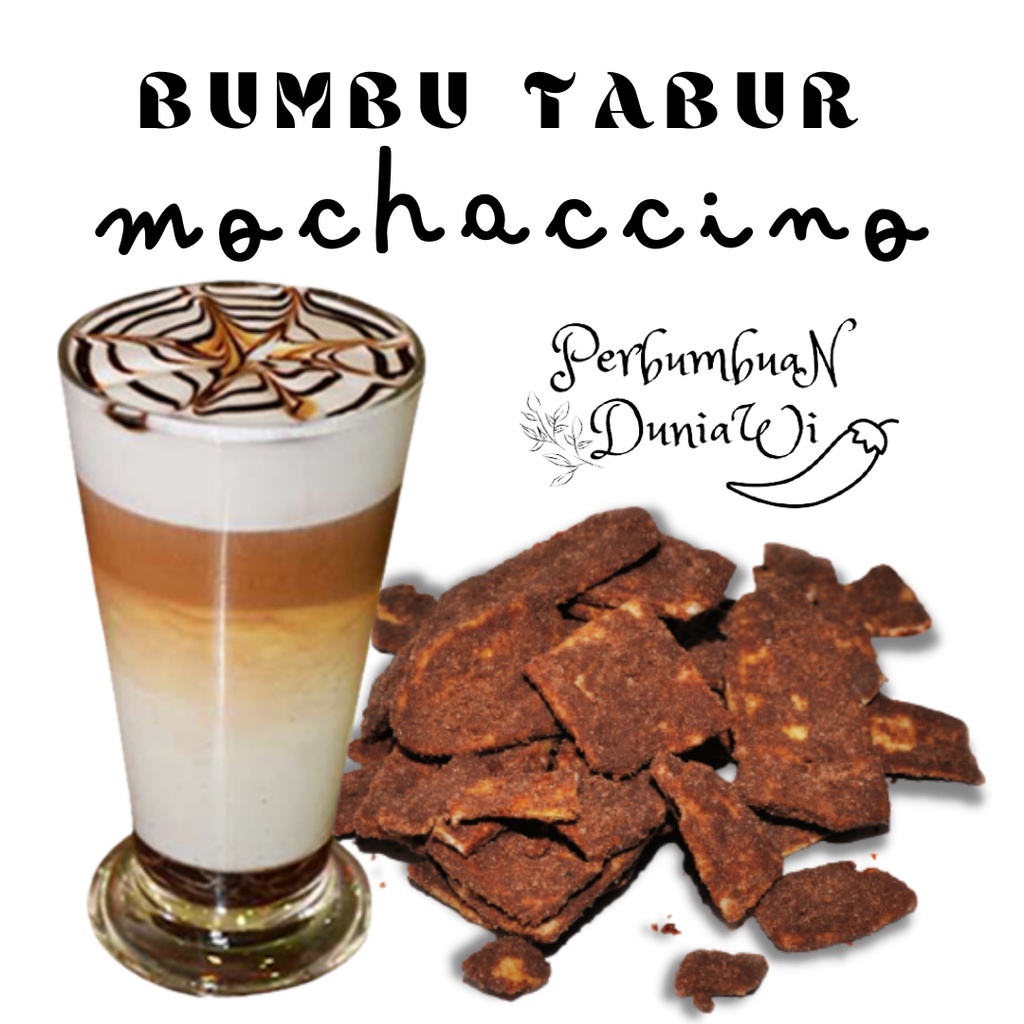 

Bumbu Tabur Moka Bubuk Mochaccino Seasoning Powder 100gr - Perbumbuan Duniawi