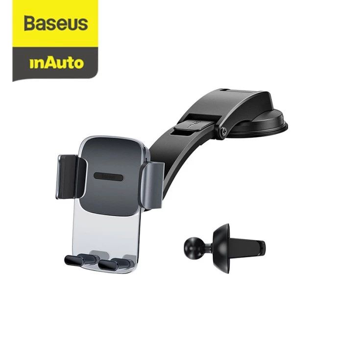 Baseus Car Mount Holder Dashboard 360 Mobile - Easy Control Clap Sunction Holder