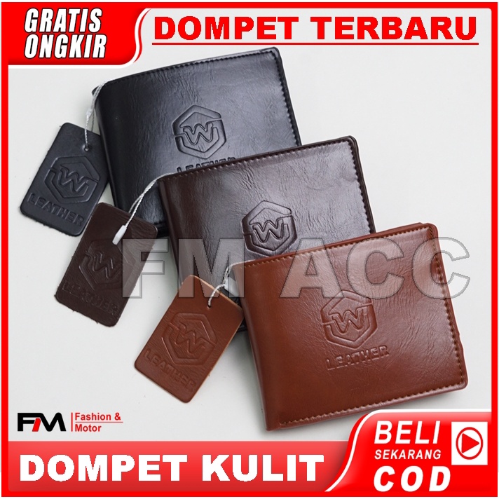 Dompet Lipat WG LEATHER Terbaru 2021 Variasi Warna