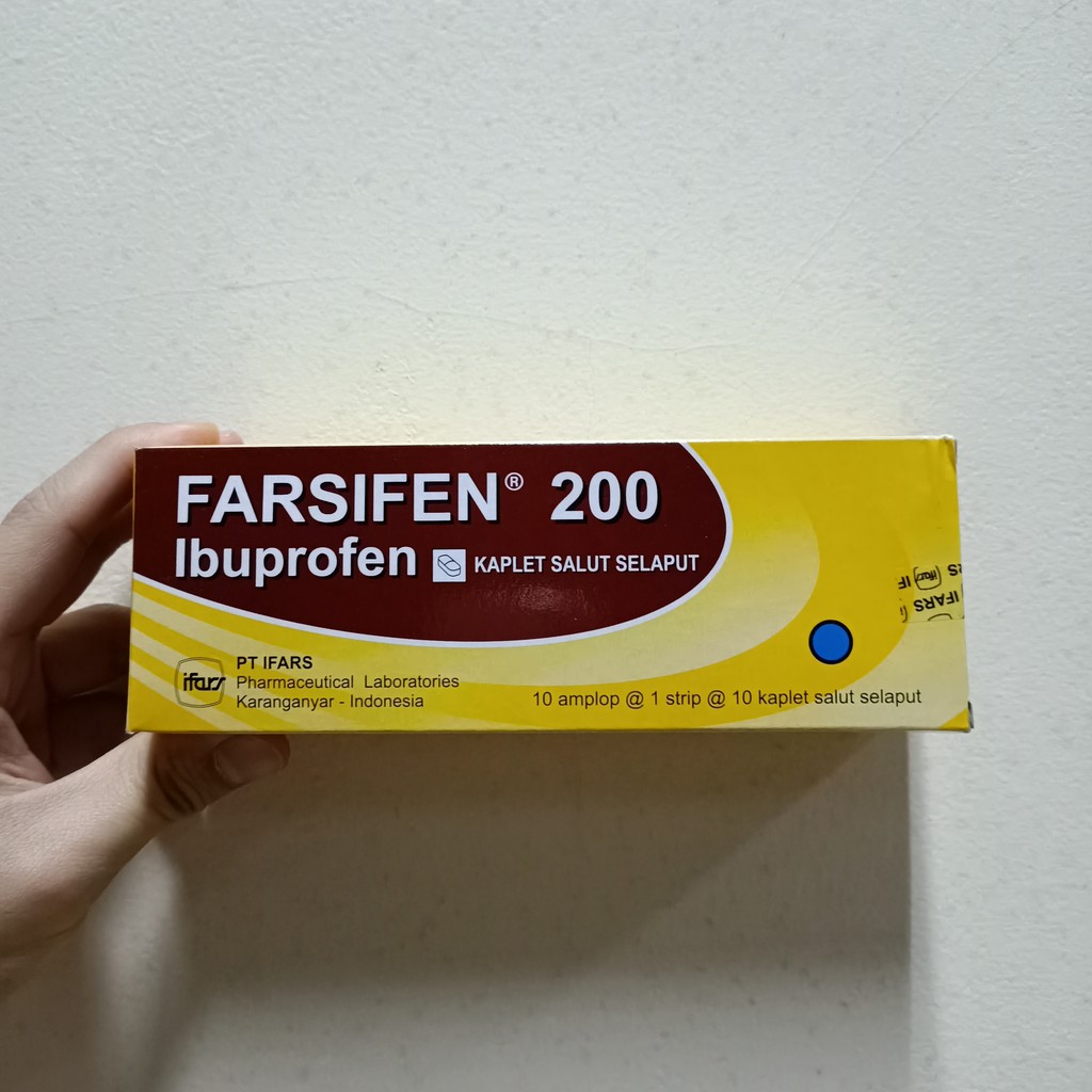 Farsifen 200 Ibuprofen BOX isi 100 KAPLET