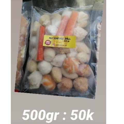 

mix seafood ball