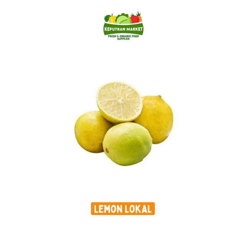 

Lemon Lokal Per 500gr / Buah Segar