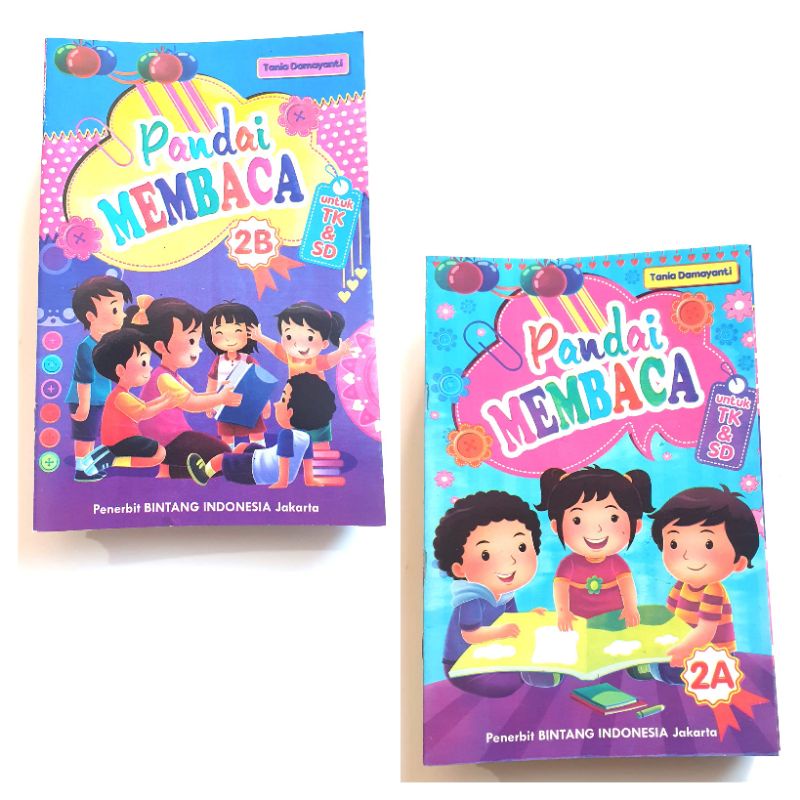 BUKU TK PANDAI MEMBACA 2A/2B (per jilid/paket)