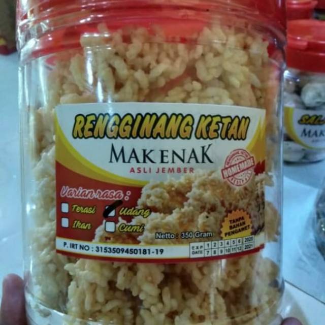 

Renginang man enak