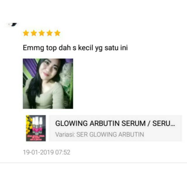 GLOWING ARBUTIN SERUM / SERUM GLOWING/ THERASKIN/ SERUM WHITENING / SERUM GLOWING FORTE