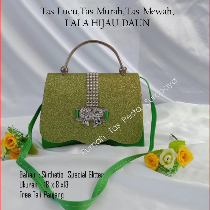Tas Lucu,Tas Murah,Tas Mewah,LALA HIJAU DAUN