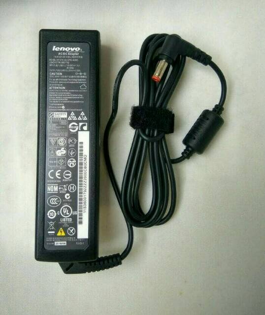 ORIGINAL Adaptor LENOVO 20v-3.25A G470 G475 G480 G460 z570 B470 bentuk panjang plugin plug