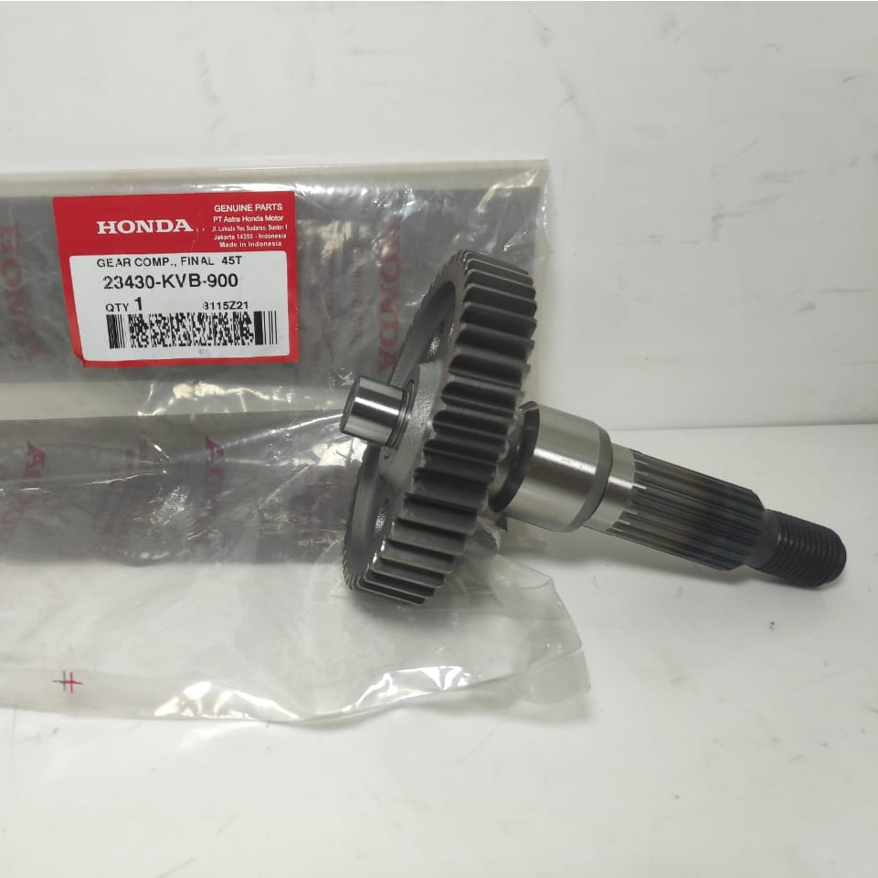 AS RODA BELAKANG VARIO/BEAT/SCOOPY/SPACY KARBU ORI AHM 23430-KVB-900