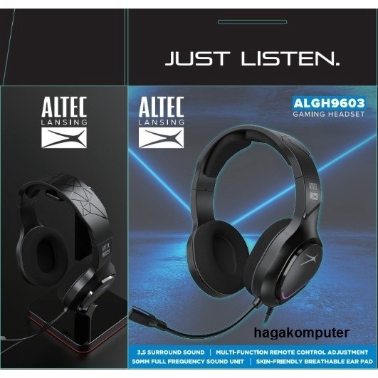 Headset Gaming ALTEC LANSING ALGH 9603