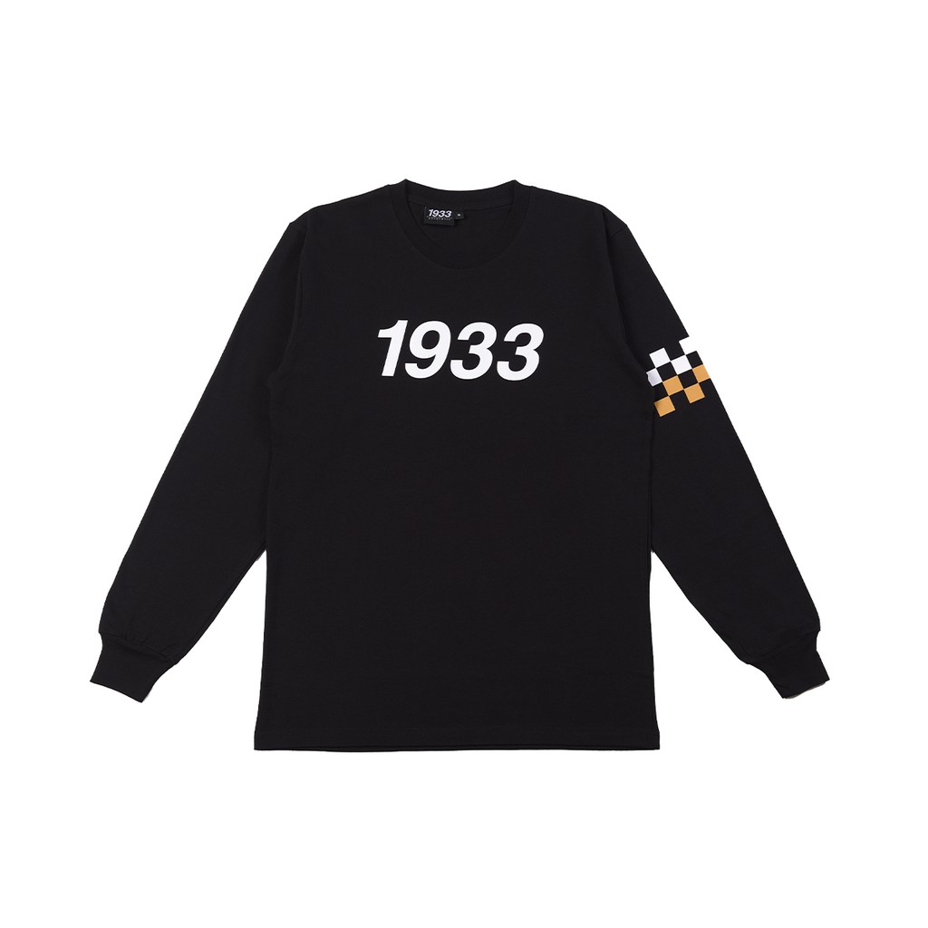 Black Checkerboard - LongSleeve Unisex T-shirt