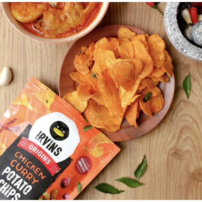 

Irvins Salted Egg Chicken Curry Potato Chips (105 Gr)