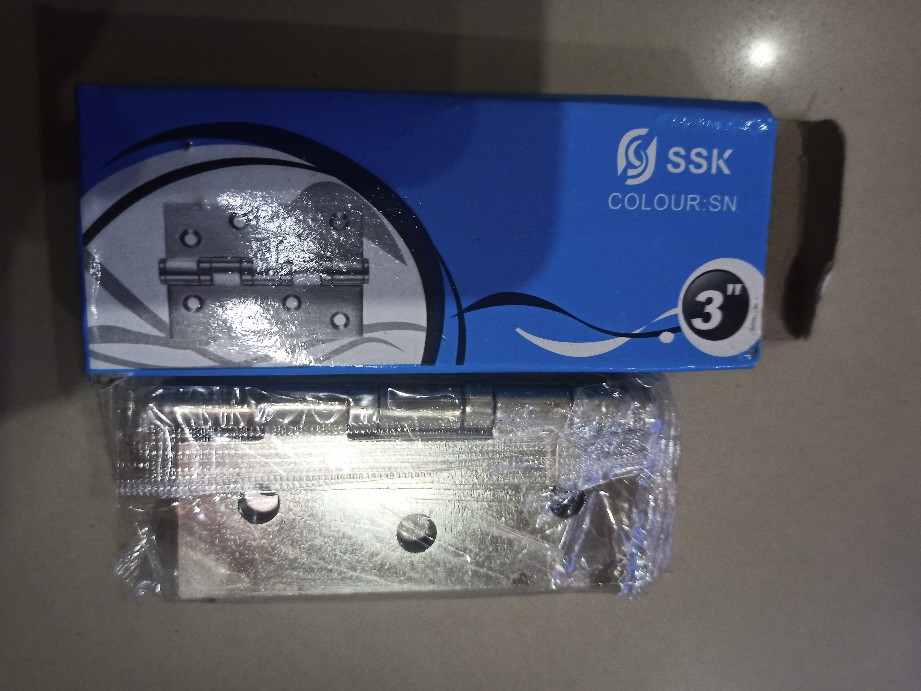 Engsel Jendela 3in Besi Chrome