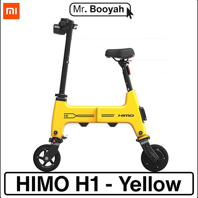  Sepeda  Listrik  Lipat Xiaomi Himo H1 Yellow Shopee 