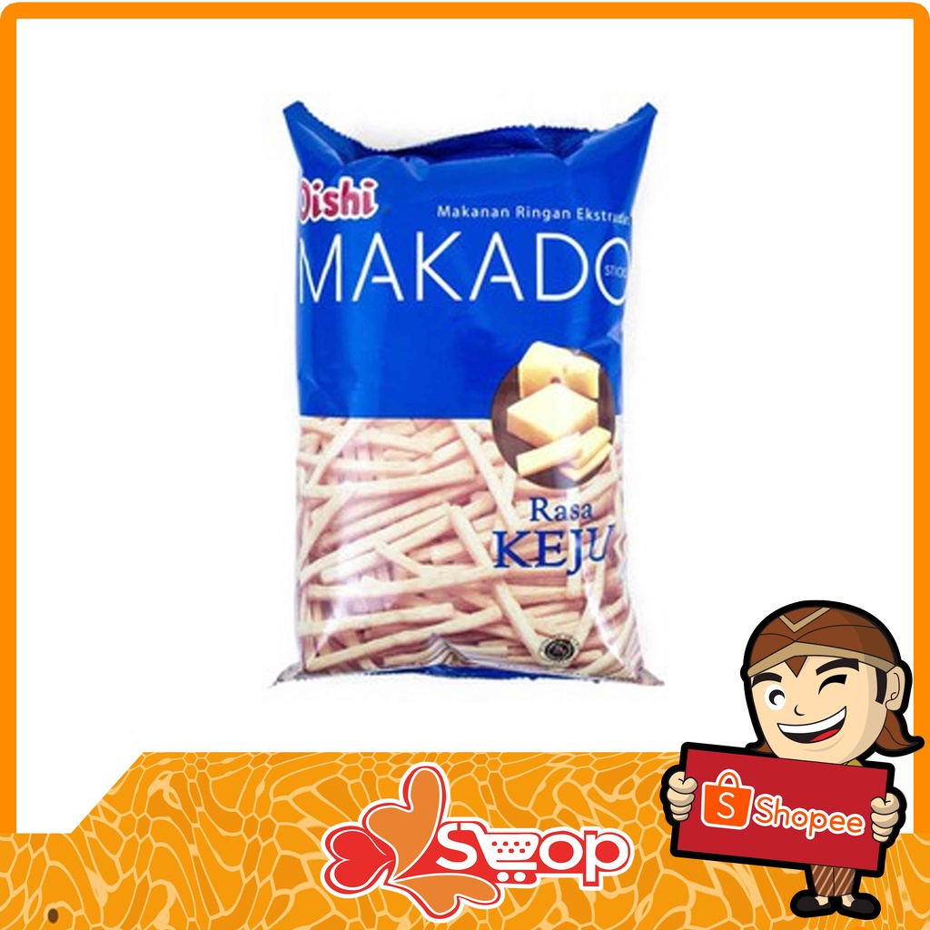 

OISHI MAKADO 60GR KEJU