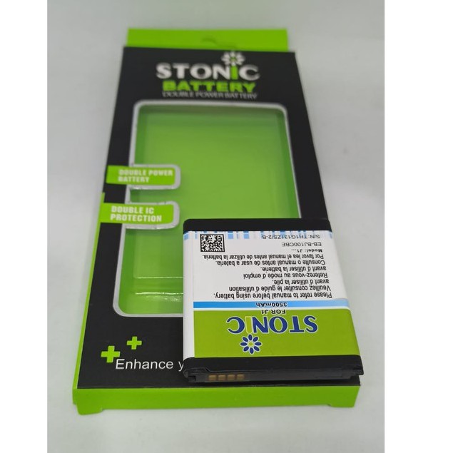 Battery Stonic Double Power IC Protection Batre Samsung J1/J100 Batrai