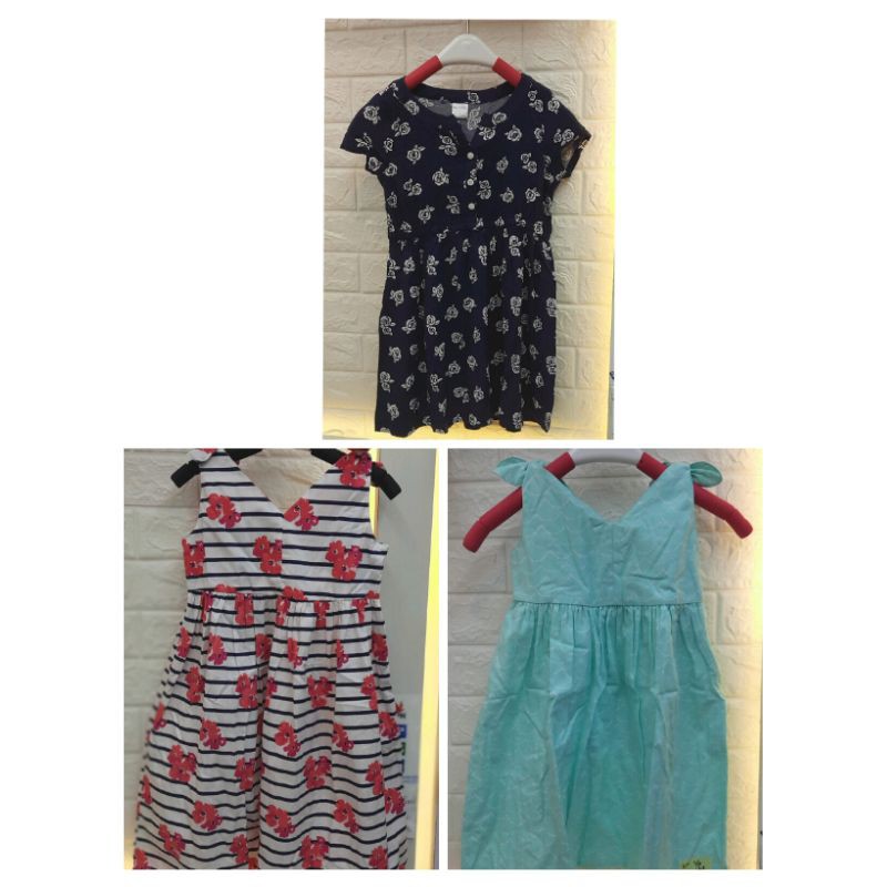 D764 (3-8TAHUN) DRESS MERK BEE&BAE KIDS BAHAN KATUN