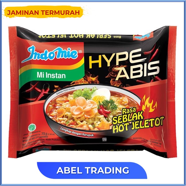 

INDOMIE MI INSTANT RASA SEBLAK HOT JELET