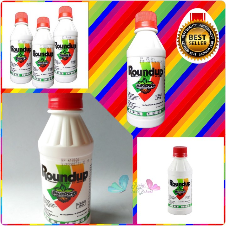 Ori Roundup 200 Ml Obat Pembasmi Rumput Ilalang Herbisida Asli Original Round Up