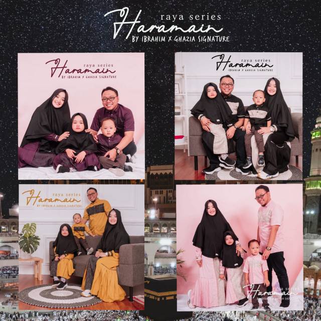 Sarimbit Haramain by Ghazia Ibrahim READY STOCK Etalase Koko Ayah dan Anak