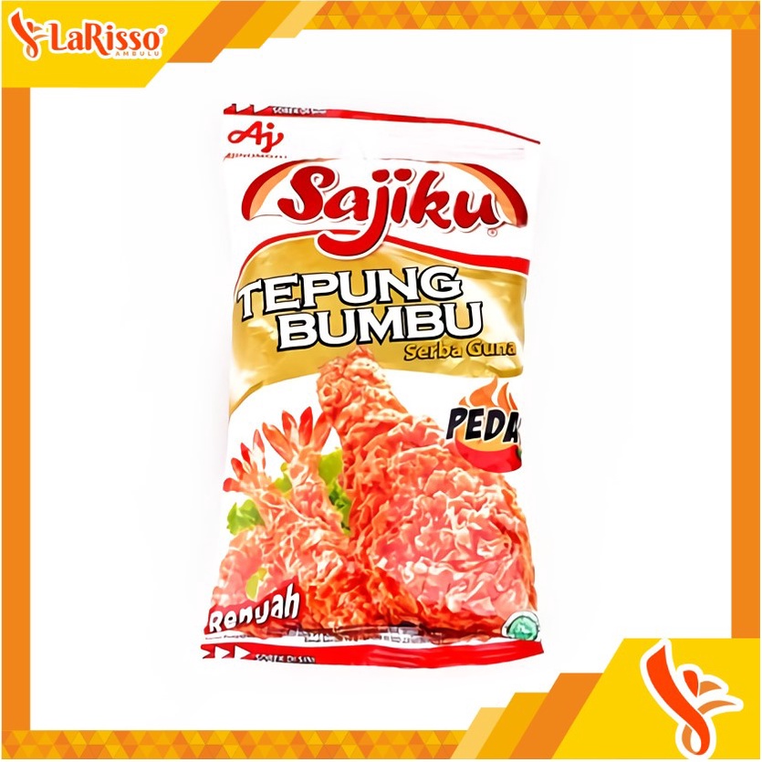 

SAJIKU TEPUNG BUMBU SERBAGUNA PEDAS (6'S) 70GR