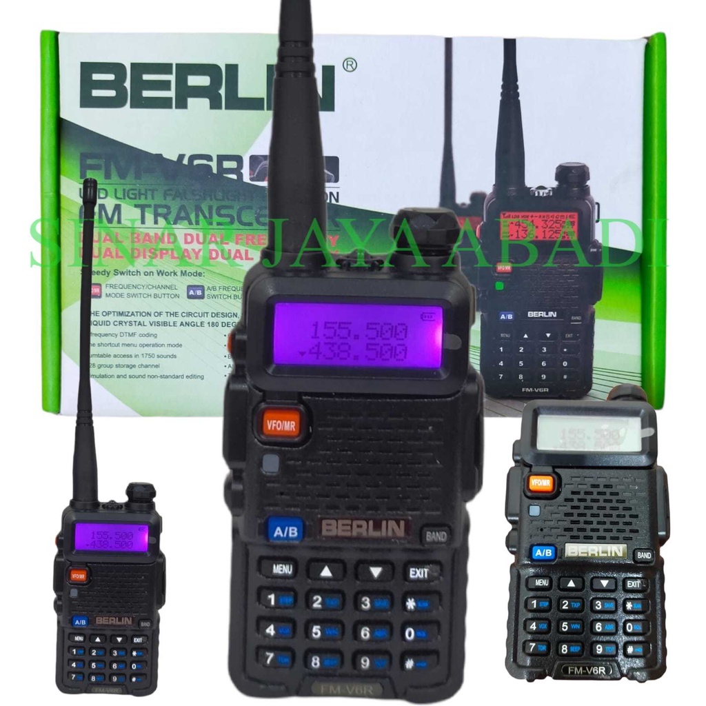 HT Berlin FM-V6R DUALBAND Free Handsfree