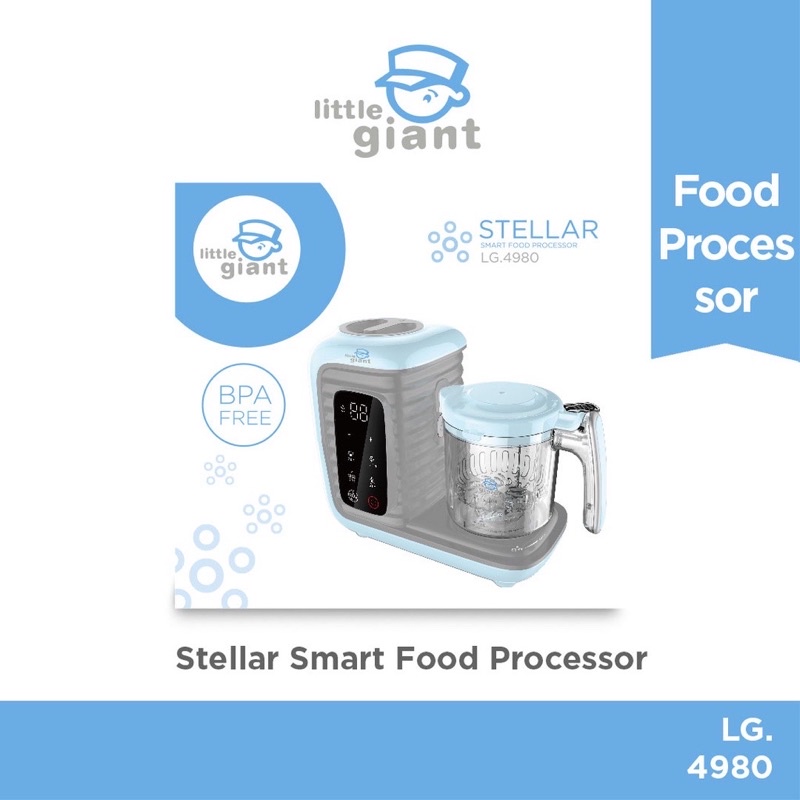 Little Giant Stellar Smart Food Processor - Pengolah Makanan Bayi LG.4980