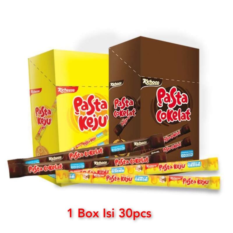 

Nabati Richoco Pasta Keju dan Pasta Coklat (30pcs x 8gr)