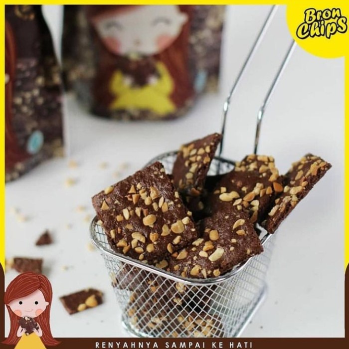 

Tr20Re Keripik Brownies Kering/Bron Chips 60Gr - Kacang Ht51G