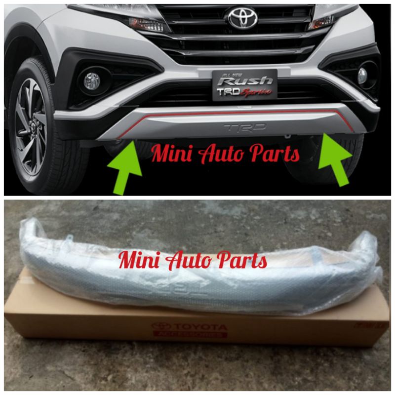 Menggali Potensi Estetika: Aksesoris Toyota Rush TRD Bumper 2017 dan Transformasi Penampilan