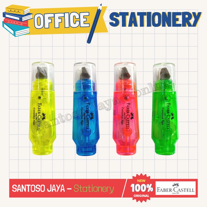 

Correction Tape FABER CASTELL 1851 - Mini Tip-Ex - Tip X Kertas 1851