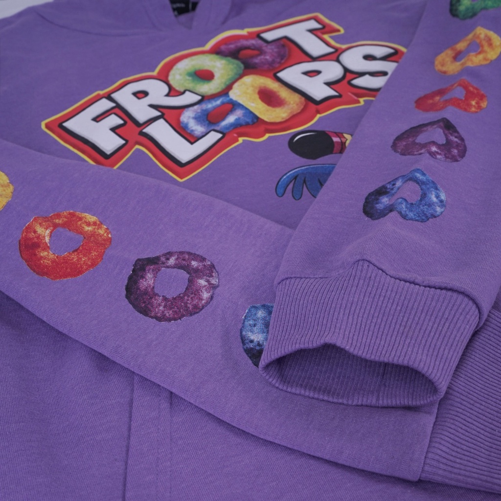 KLGGS Official Pullover Hoodie Froot Loops Purple