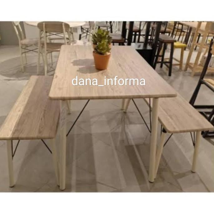 Lynn Set Meja Makan Dan 2 Kursi - Informa Furniture Virdamalasak