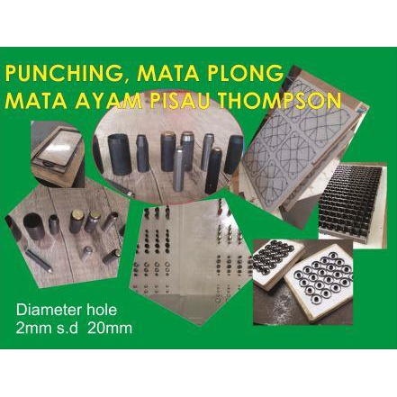 

Mata Plong hole punch mata ayam pembolong bulat size 2mm s.d 5mm