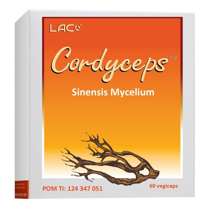 Lac Cordyceps Sinensis Mycellium - 60 Vegicaps