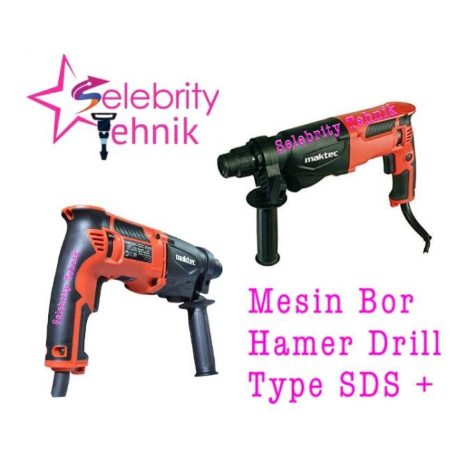 Mesin Bor Beton Rotary Hammer Drill MAKTEC MT870 / MT 870 selebr17 Ayo Beli