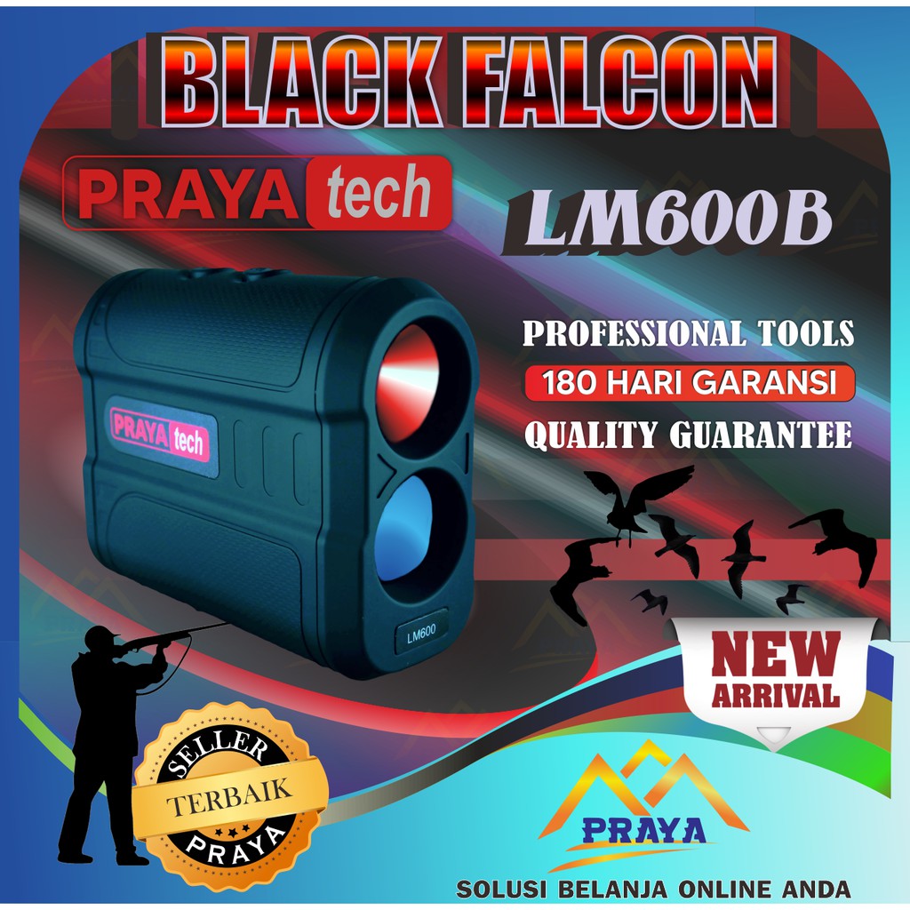 BARU !!! Rangefinder Teleskop Laser Range Finder ukur jarak 600m m 600 meter golf berburu Binocular